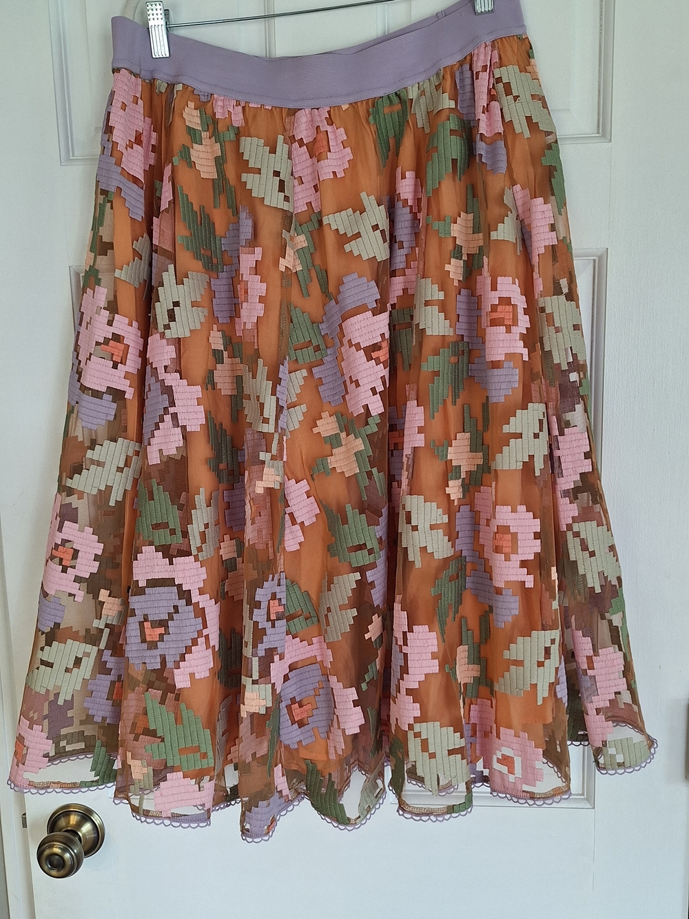 NWT Anthroplogie Maeve Tuile Skirt